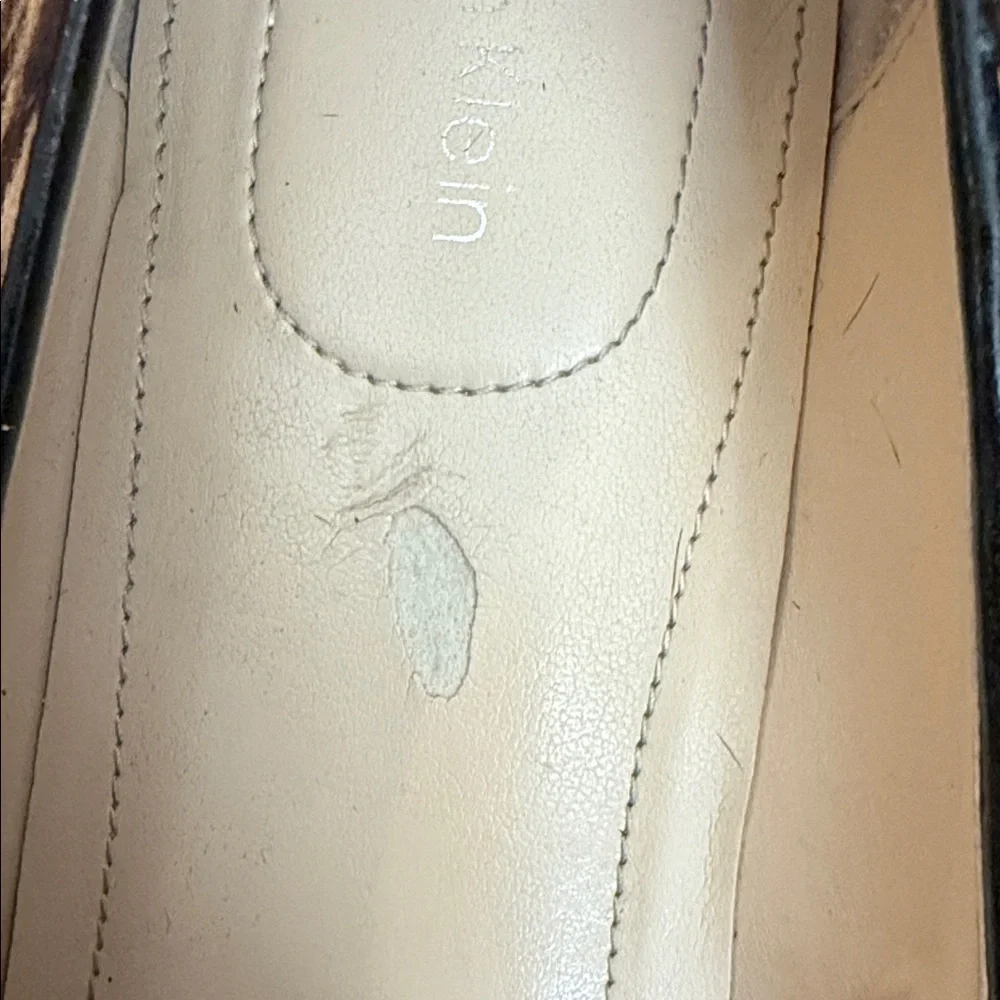 Calvin Klein Dolly Pony Hair Animal Print Women's Heels 8 - Picture 4 of 9